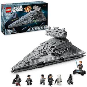 LEGO Star Wars 75394 Imperial Star Destroyer - Astronave Giocattolo da Costruire con Interni Dettagliati e 7 Minifigure Incluso Darth Vader - Regalo per Bambini 10+ e Fan Adulti di Una Nuova Speranza