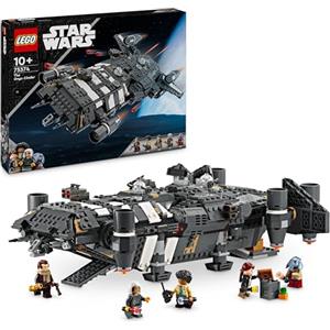 LEGO Star Wars Onyx Cinder, Astronave Giocattolo da Costruire dalla Serie TV Skeleton Crew, Giochi per Bambini e Bambine da 10 Anni con 5 Minifigure di Personaggi, Idea Regalo da Collezione 75374