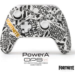 PowerA Controller wireless PowerA OPS v1 per cloud gaming - Edizione Fortnite, gamepad, controller per videogiochi cablato, controller di gioco, funziona con Xbox One e Windows 10/11