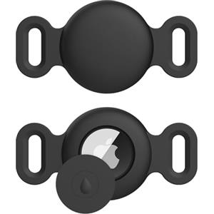 Vancle Airtag Cover per Collare Gatto, Silicone Custodia Protettiva per Apple Airtag GPS Finder, Porta Airtag per Gatto Animali Domestici