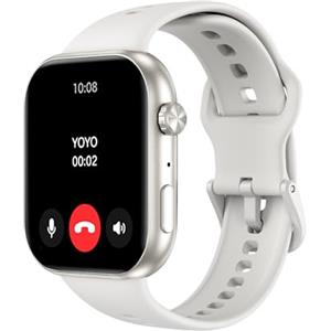 HONOR CHOICE Watch 2i, AMOLED da 1,85 pollici, Bluetooth Calling Smart Watch, Spo2, 1ATM, IP68, Compatibile con Android e iOS, Bianco