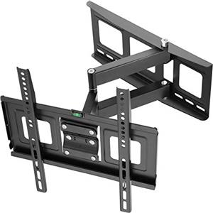 Tectake Supporto universale staffa parete muro TV LCD TFT LED inclinabile e girevole Vesa 50X50 fino 400X400 portata massima: 70kg 32-55