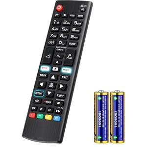 Angrox Telecomando per LG-Smart-TV,Universale per Tutti LG Originale TV LED LCD HDTV 3D 4K,Remote con Batterie