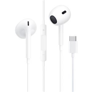 Generico Cuffie USB C, Auricolari In-Ear con microfono e controllo del volume di type c,Cuffie Tipo C Compatibile con iPhone 15/16/Samsung S20 S21/Huawei P30 P40/Google Pixel 5 4 3