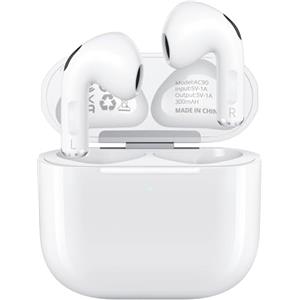 Ciciloud Cuffie Bluetooth, Auricolari Bluetooth 5.3 con 4 ENC Mic, 2024 Cuffiette Bluetooth In Ear HiFi Stereo, IPX7 Impermeabili Cuffie Wireless, Ricarica USB-C