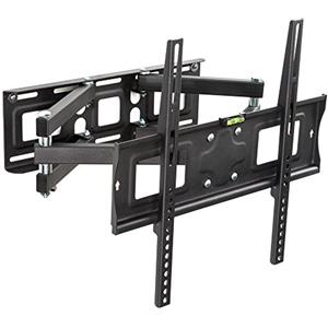 TecTake Supporto universale staffa parete muro TV LCD TFT LED inclinabile e girevole Vesa 50X50 fino 400X400 portata massima: 100kg 26-55