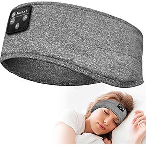 Fulext Sleep Headphones Bluetooth Headband,Sleeping Headphones Sports Headband Headphones, Long Time Play Sleeping Headsets with Built in Speakers Workout,Running,Yoga