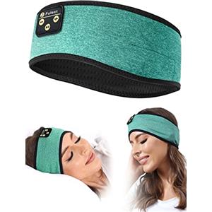 Fulext Cuffie per dormire con Bluetooth, cuffie per dormire, con altoparlanti stereo HD sottili, perfette per chi dorme sul fianco, insonnia, sport, viaggi, ottimo regalo per uomini e donne