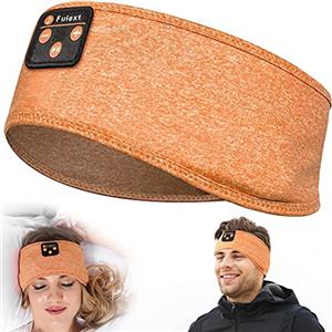Fulext Sleep Headphones Bluetooth Headband, Upgrage Soft Sleeping Wireless Music Sport Headbands, Long Time Play Cuffie per dormire con altoparlanti integrati Perfette per allenamento, corsa, yoga