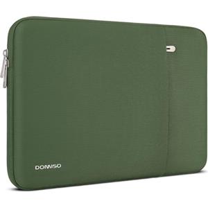 DOMISO Custodia PC Portatile Sleeve 17,3 Pollici,Impermeabile Moda Laptop Borsa Porta PC Computer Compatibile con 17,3 Pollici Notebook HP ASUS dell Microsoft MSI, Verde Avocado