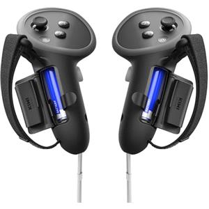 KIWI design G4 Pro Impugnature per Controller Compatibili con Meta Quest 3/3S, Accreditate da Meta