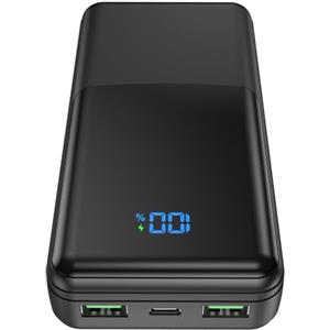 Coblob Power Bank 27000 mAh, Powerbank usb c Ricarica Rapida, Caricatore Portatile PD30W, Batteria Esterna con Display LED
