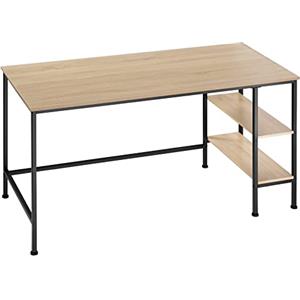 TecTake 800928 Scrivania Donegal, Stabile e sicuro, Montaggio versatile (industrial chiaro)
