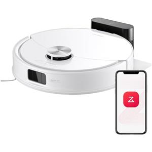 roborock Q10 S5 Robot Aspirapolvere, 10.000Pa, Panno Sollevabile, Pulizia VibraRise 2.0(3000 volte/min), Anti-groviglio, Evitamento degli Ostacoli, Strategie dei Tappeti, Controllo Alexa/APP, Bianco