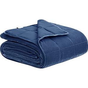 WOLTU Coperta Ponderata per Adulti Migliorare Sonno Coperta Pesante con Perle di Vetro 150x200 cm, 9kg