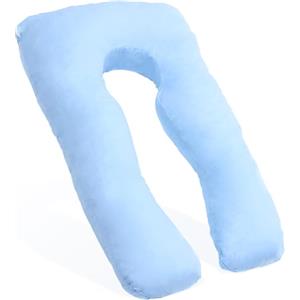 LabTEC Cuscino Gravidanza Per Dormire, cuscini premaman e corpo a forma di U, cuscino per tutto il corpo, fianchi maternità, gambe, pancia per gravidanza e schiena cuscino di supporto (150x60x15cm)