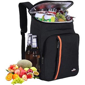 DAOXU 23L Zaino termico frigo, borsa frigo termica Porta Pranzo Zaino frigo termico portatile,mantiene il cibo caldo o freddo, gita di un giorno al parco, picnic, barbecue, eventi