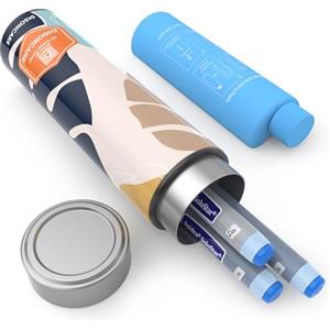 DISONCARE 60H Porta Insulina Termico da Viaggio 3 Penna Borsa Termica Piccola per Medicinali Borsa Frigo Farmaci Portatile per Diabetici con 2 ghiaccio丨QR Profilo Medico Online