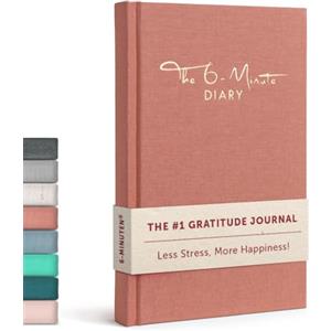 UrBestSelf The 6-Minute Diary (Il Diario di 6 Minuti) | 6 Minutes a Day for More Mindfulness, Happiness and Productivity | A Simple and Effective Gratitude Journal |