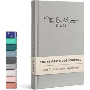 UrBestSelf The 6-Minute Diary (Il Diario di 6 Minuti) | 6 Minutes a Day for More Mindfulness, Happiness and Productivity | A Simple and Effective Gratitude Journal |