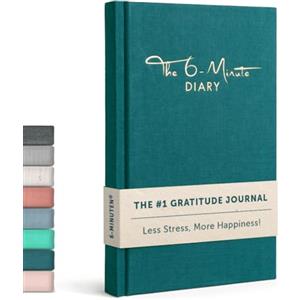 UrBestSelf The 6-Minute Diary (Il Diario di 6 Minuti) | 6 Minutes a Day for More Mindfulness, Happiness and Productivity | A Simple and Effective Gratitude Journal |