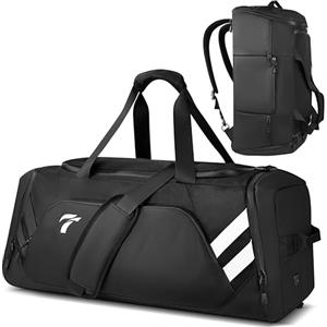 Cozor Borsone Palestra Uomo Donna, 58L Borsone per Uomo con Porta Scarpe e Tasca Umida da Viaggio, Spallacci Occultabili, Borsone Palestra Impermeabile per Viaggi, il Fitness, lo Sport, Campeggio