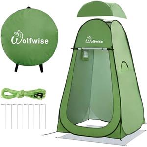 WolfWise Tenda Istantanea Pop-Up Privato Portabile per Campeggio Spiaggia Bagno Spogliatoio Doccia Riparo