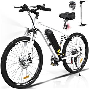 HITWAY Bicicletta Elettrica, Adulti Mountain Bike Elettrico, Bicicletta elettrica da 26
