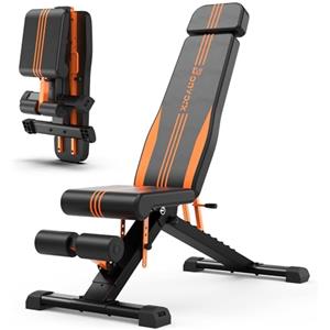 sailupxinyuan Panca Palestra Multifunzione Regolabile 400 kg - Bonvork Panca Palestra Pieghevole con 80 X 40MM di acciaio resistente per la palestra di casa,Panca Piana Inclinata Panca Pesi Attrezzo (for 180cm)