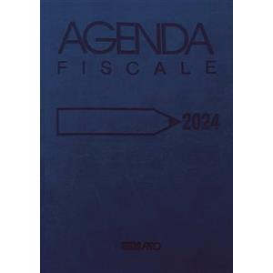 Edipro AGENDA FISCALE 2024 GIORNALIERA F.TO 17X24 COLORE BLU