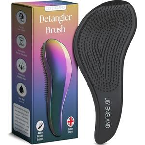 Lily England Migliore Spazzola Districante - Spazzola Scioglinodi per Capelli Bagnati, Asciutti, Sottili, Folti e per i Più Piccoli - Tutti i tipi di Capelli (Petrol, 1 Pack)