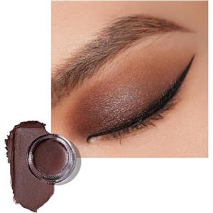 Oulac Ombretto Matte Marrone | Eyeliner e Base Ombretto Altamente Pigmentato | Impermeabile e di Lunga Durata | Texture Fine Finitura Opaca | Non Trasferibile | Vegan | 06g (CM06) FOX