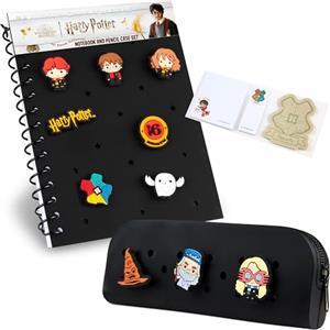 Harry Potter A5 Diario e Set Cancelleria con Spille Chibi Personalizzabili