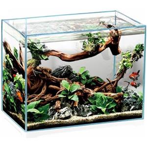 Generico Aquariumline acquario aperto in vetro extrachiaro 22L cm42,6x23,6x28h