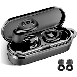 IDE11 Tappi per le Orecchie - Tappi per le Orecchie in Silicone Morbido con Riduzione del Rumore da 35 dB con 7 Inserti Auricolari, Protezione dell'udito Riutilizzabili per Dormire, Viaggiare, Concerti