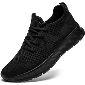 Damyuan Scarpe Donna Sneakers Running Ginnastica Camminare Trekking Sportive Tennis Palestra comode Corsa Slip on Fitness Leggere Casual Nero 40
