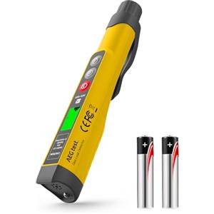 AEGTEST AEG-1223 Rilevatore di Perdite di Gas con Allarme Visivo e Sonoro, Luce Integrata, Rilevatore di Gas Naturale per Individuare Perdite di Gas Combustibili come Metano, Propano per Casa