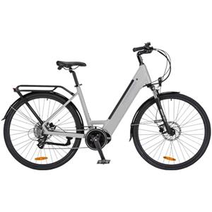 Varstrom Bici Elettrica Urbana 700C Adulti: Motore Centrale Ba-Fang M200 250W (65Nm), Batteria 518Wh Rimovibile, 8 Velocità, Display LCD Intelligente e Autonomia 90km Pneumatici Kenda
