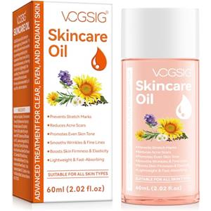 skin tag removal Olio per la pelle Trattamento, Migliora L'Aspetto Di Cicatrici, Azione Idratante Cicatrizzante e Anti Smagliature, gli Inestetismi della Pelle, 60 ml-Olio Scar Treatment for All Skin Types, 2oz