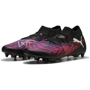 PUMA Future 8 Match MXSG - Scarpe da Calcio Unisex, PUMA Black-PUMA White-Glowing Red,