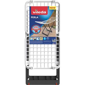 Vileda Stendibiancheria Perla 20m in Resina con Ruote - Ultraresistente e Pratico