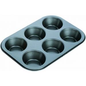 Tescoma Delicia Stampo 6 Muffin con Rivestimento Antiadherente e Resistente, Adatto per Forni Elettrici e Lavabile in Lavastoviglie
