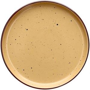 Tognana Piatto Dessert 20,5 Cm Bruges Stoneware Giallo LINEA URBAN di Tognana
