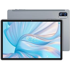 YESTEL Tablet 10 Pollici Android con 4 GB RAM + 64 GB ROM(1 TB Espandibile) GPS, Wi-Fi, 8 Core CPU, 5MP + 13MP, BT 5.0, USB-C Tablet con Custodia, Grigio