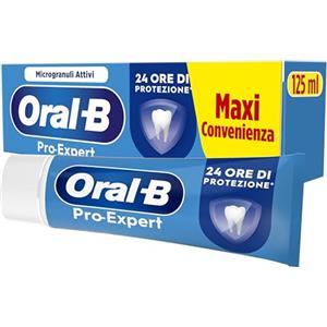 Oral-B Dentifricio Pro-Expert Protezione Professionale con Microgranuli, Menta Dolce 125 ml