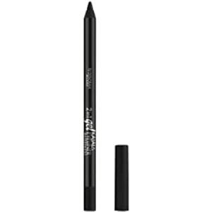 Deborah Milano - Matita Occhi 2 in 1 Kajal e Eyeliner Waterproof, 01 Black, a Lunga Durata, Tratto Ultra-pigmentato e Cremoso, Dona uno Sguardo Intenso e Definito, 1.4 gr