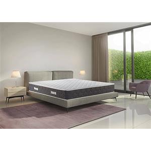 Talamo Italia Singolo Carena, Memory Foam, ergonomico, Materasso a Molle insacchettate, 100% Made in Italy, 80x190xh28 cm, 80 cm x 190 cm