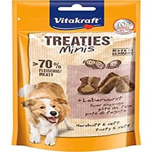 VITAKRAFT Snack per Cani Treaties Mini al Patè di Fegato 48 Gr