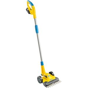 GLORIA Tagliaerba e bordatore a batteria FineCut 18V Set- Complemento per robot tosaerba | Larghezza di taglio 25cm | Impugnatura inclinabile | Bosch 18V POWER FOR ALL, senza batteria