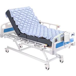 AITX Materasso Decubito Mterasso Antidecubito per la prevenzione delle piaghe da decubito con sistema di pompa a pressione - Adatto per i letti ospedalieri, Blu